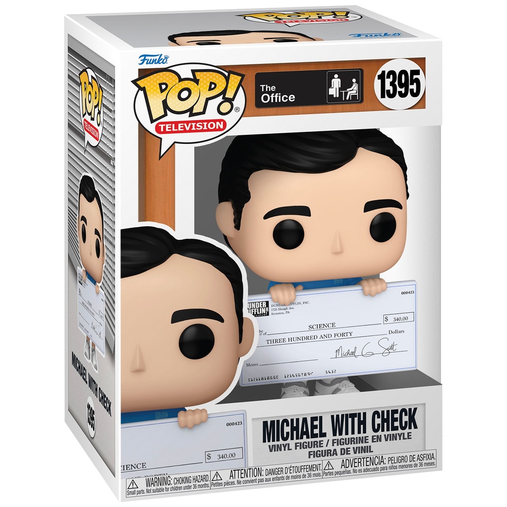 POP! Vinyl 1395: The Office Michael mit Scheck
