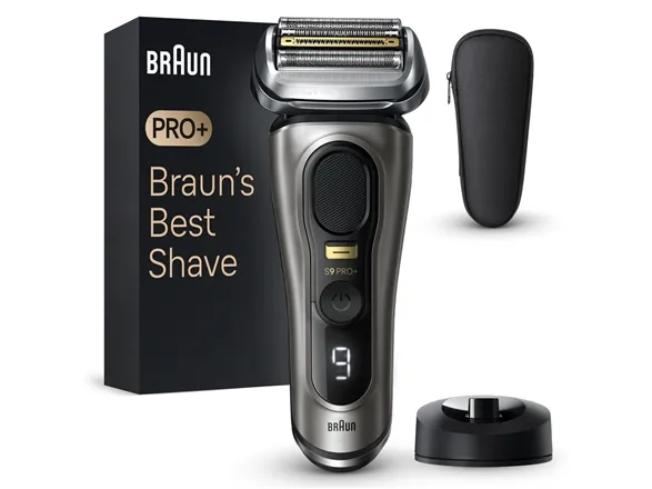 Braun Series 9 Pro  9515s, Metallic, Knapper, Batteri, Lithium-Ion (Li-Ion), Indbygget batteri, 60 min.