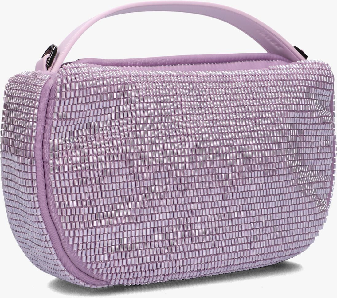 HVISK paarse hvisk schoudertas tate beaded
