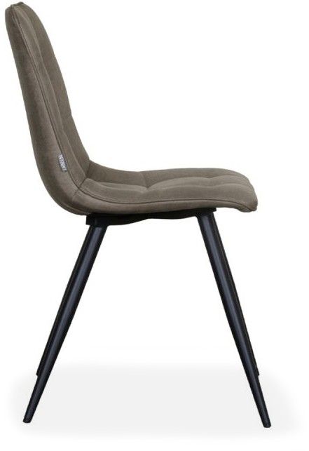 Eetkamerstoel Taupe LN-87.002 Bistro B46 x D59 x H86 cm
