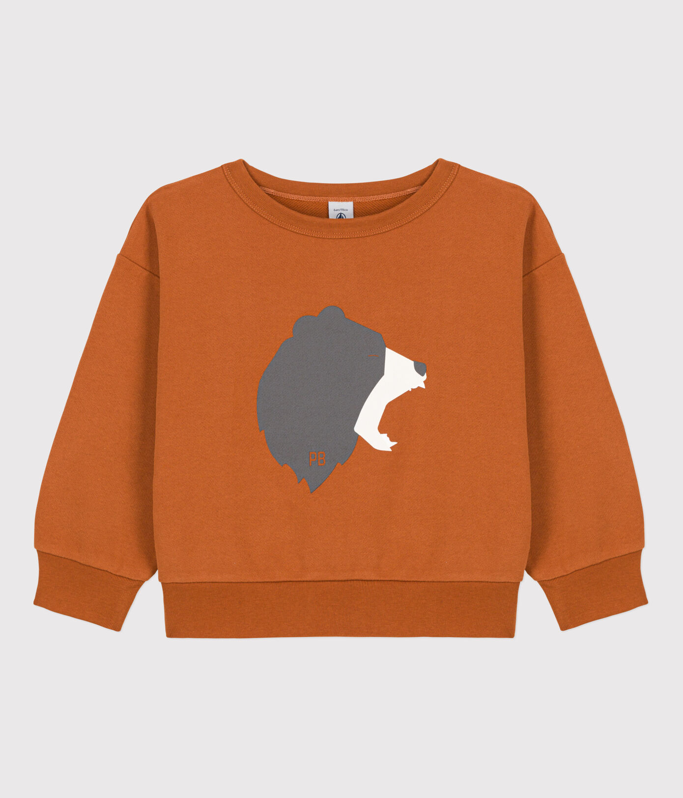 Sweatshirt imprimé en molleton enfant fille / garçon
