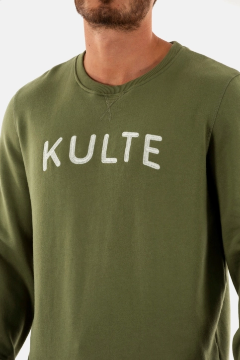 Sweat kulte rounded kaki