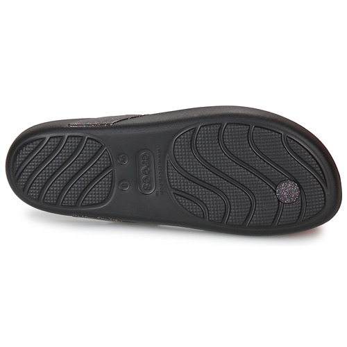 Crocs - Crocs Splash Glitter Flip - Noir