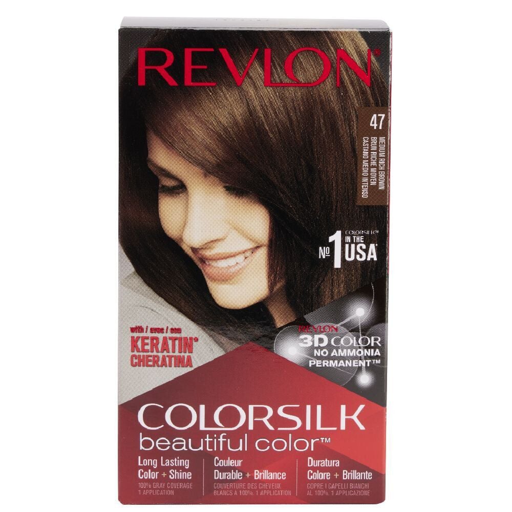 Coloration cheveux  Brun riche moyen 47 Revlon