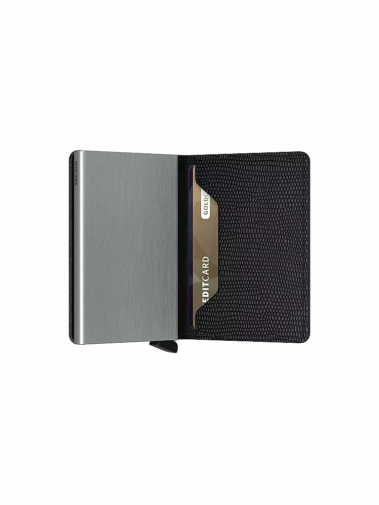SECRID Geldbörse - Slimwallet Rango Slim Black schwarz