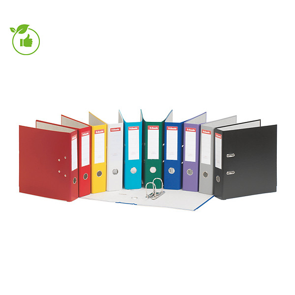 20 Classeurs à levier Essentials PP 75 mm Esselte coloris Assortis