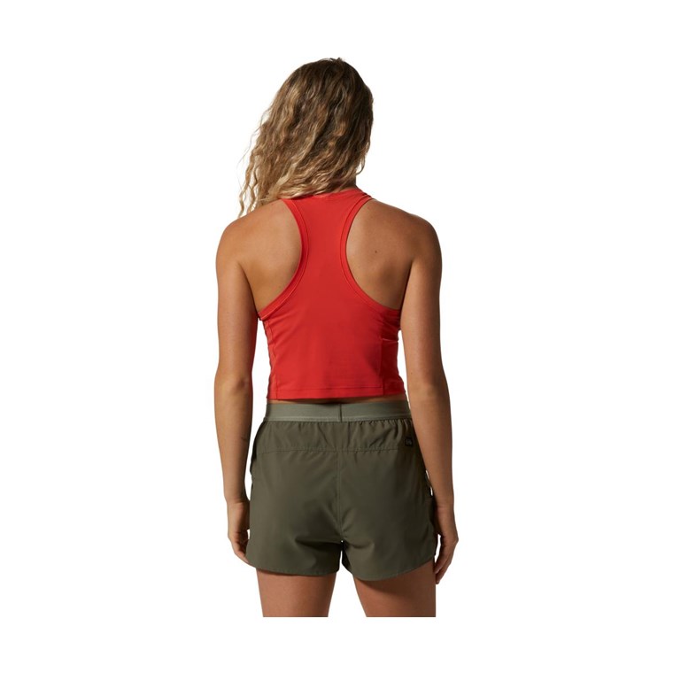 Mountain Hardwear Mountain Stretch Tanklette Women Summit Red