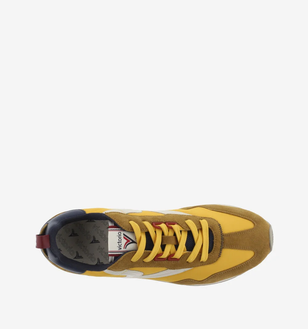 SR801 RETRO JOGGER SNEAKERSMOSTAZA