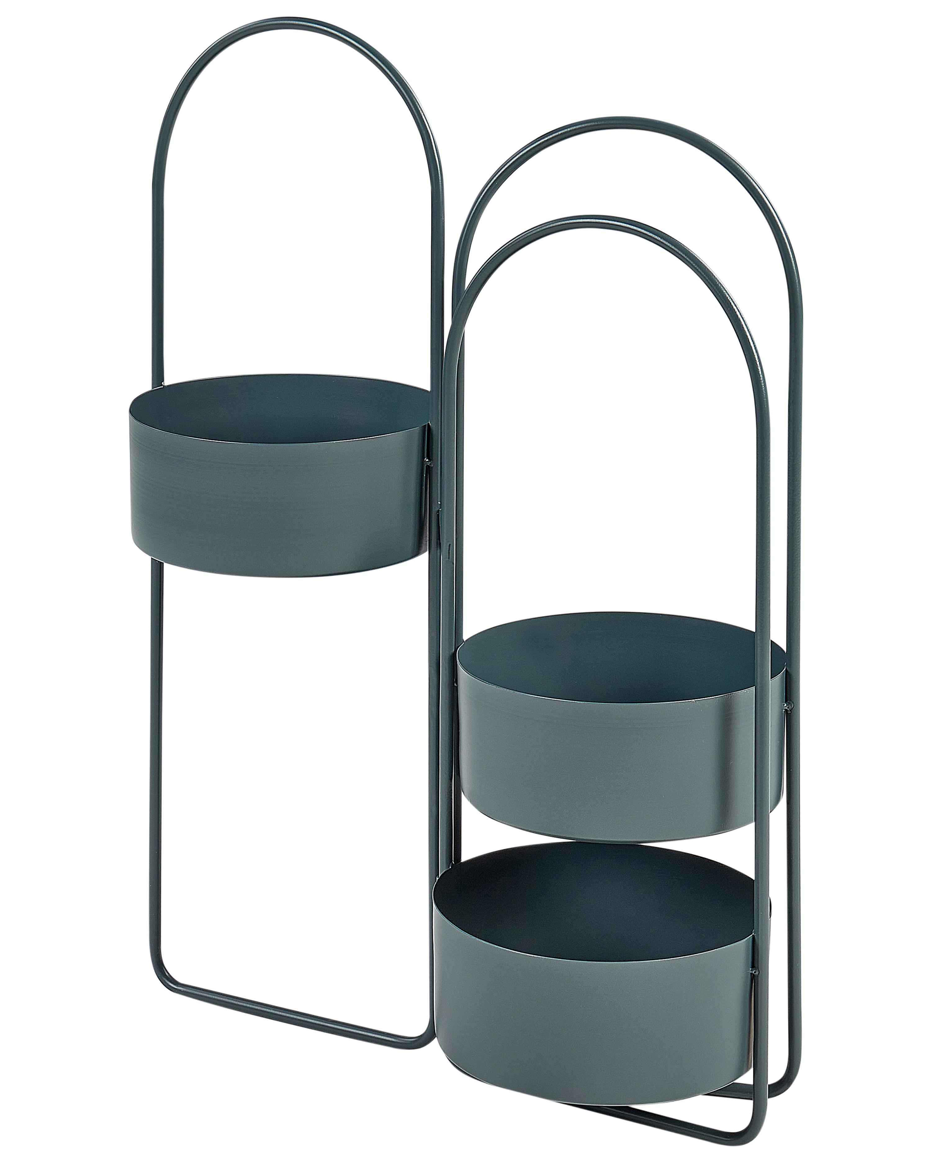 Plantenstandaard COLUTENA Metaal 56 cm Donkerblauw