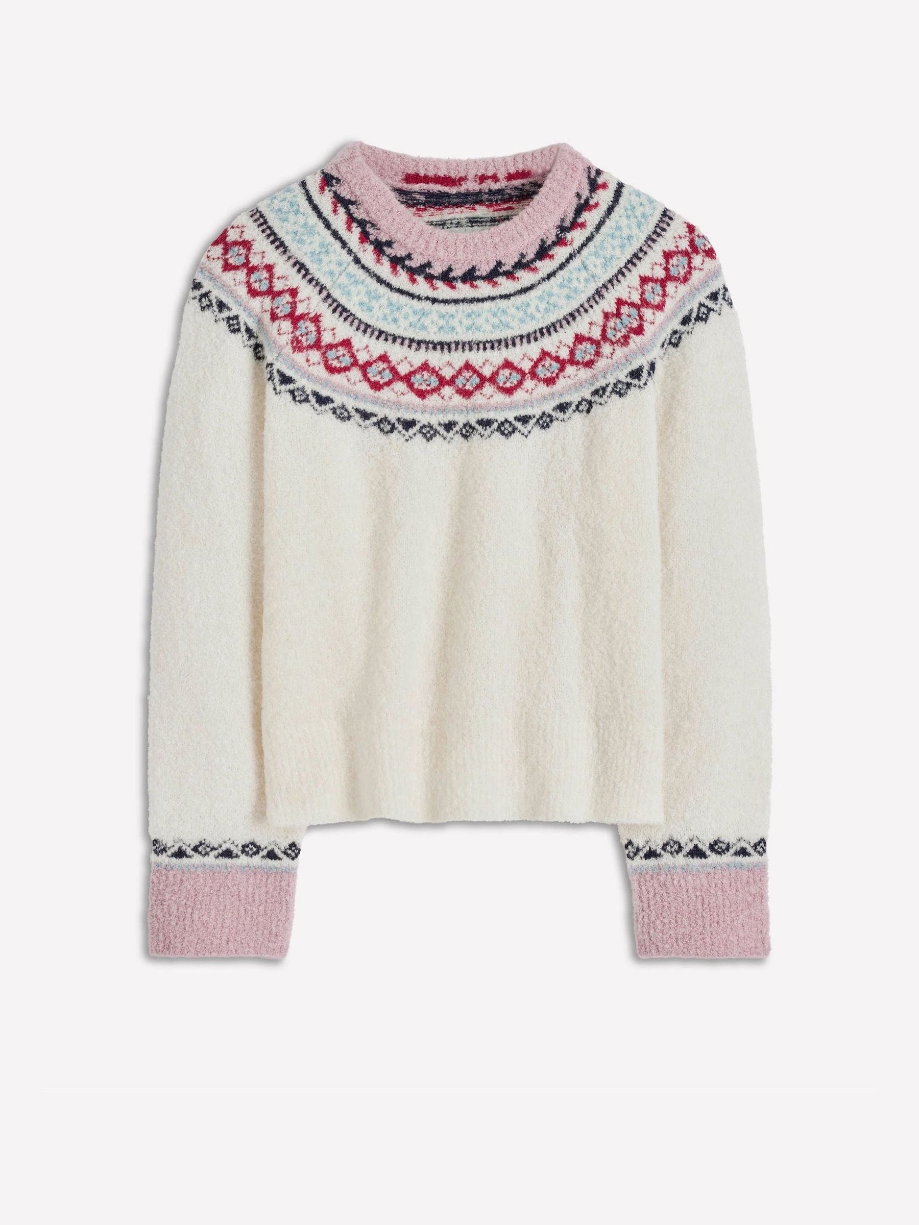 Boden Bouclé Raglan Jumper