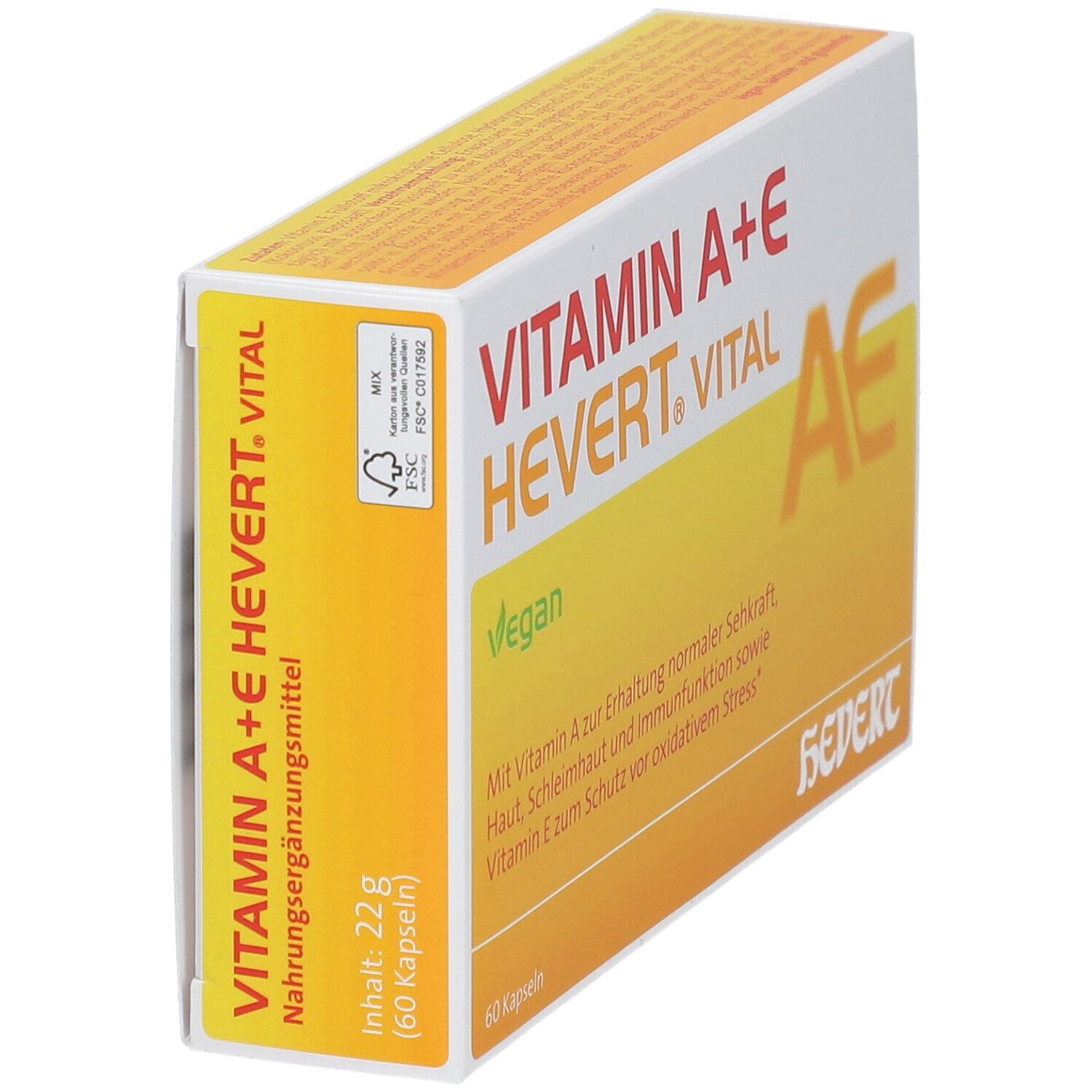VITAMIN A+E HEVERT VITAL