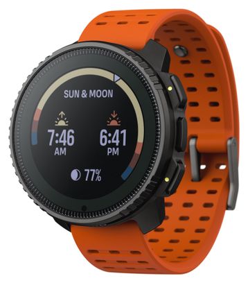 Montre GPS Suunto Vertical Steel Solar Canyon - Orange