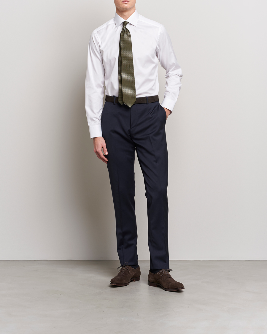 Eton Slim Fit Shirt White