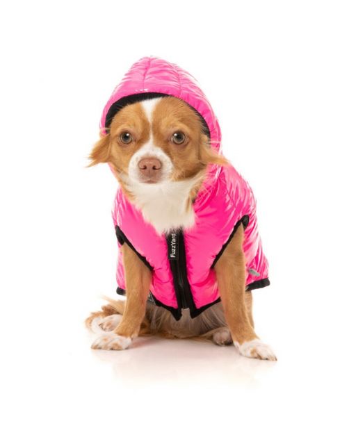 Fuzzyard Aeon Hoodie Roze - Hondenkleding