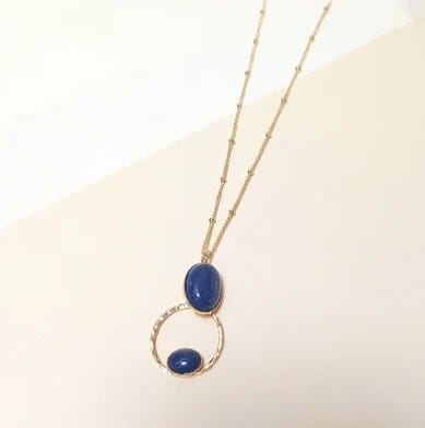 Collier sila lapis lazuli