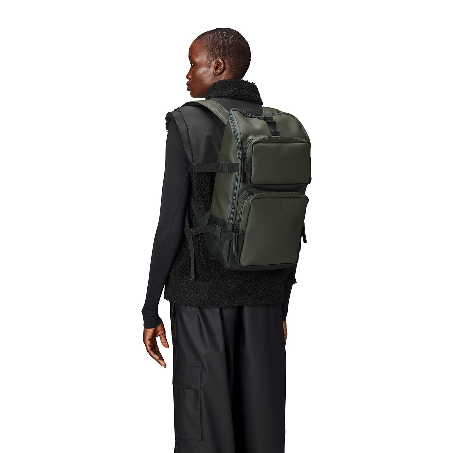 Rains Trail Cargo Backpack W3 green