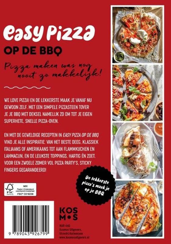 Easy Pizza op de BBQ