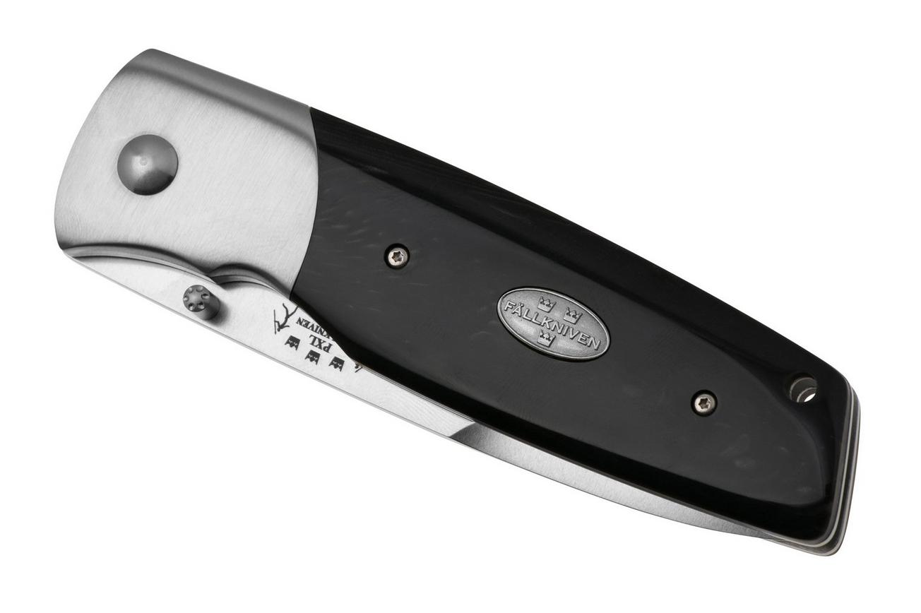 Fällkniven PXLcb Juma, Satin Elmax, Carbon herenmes