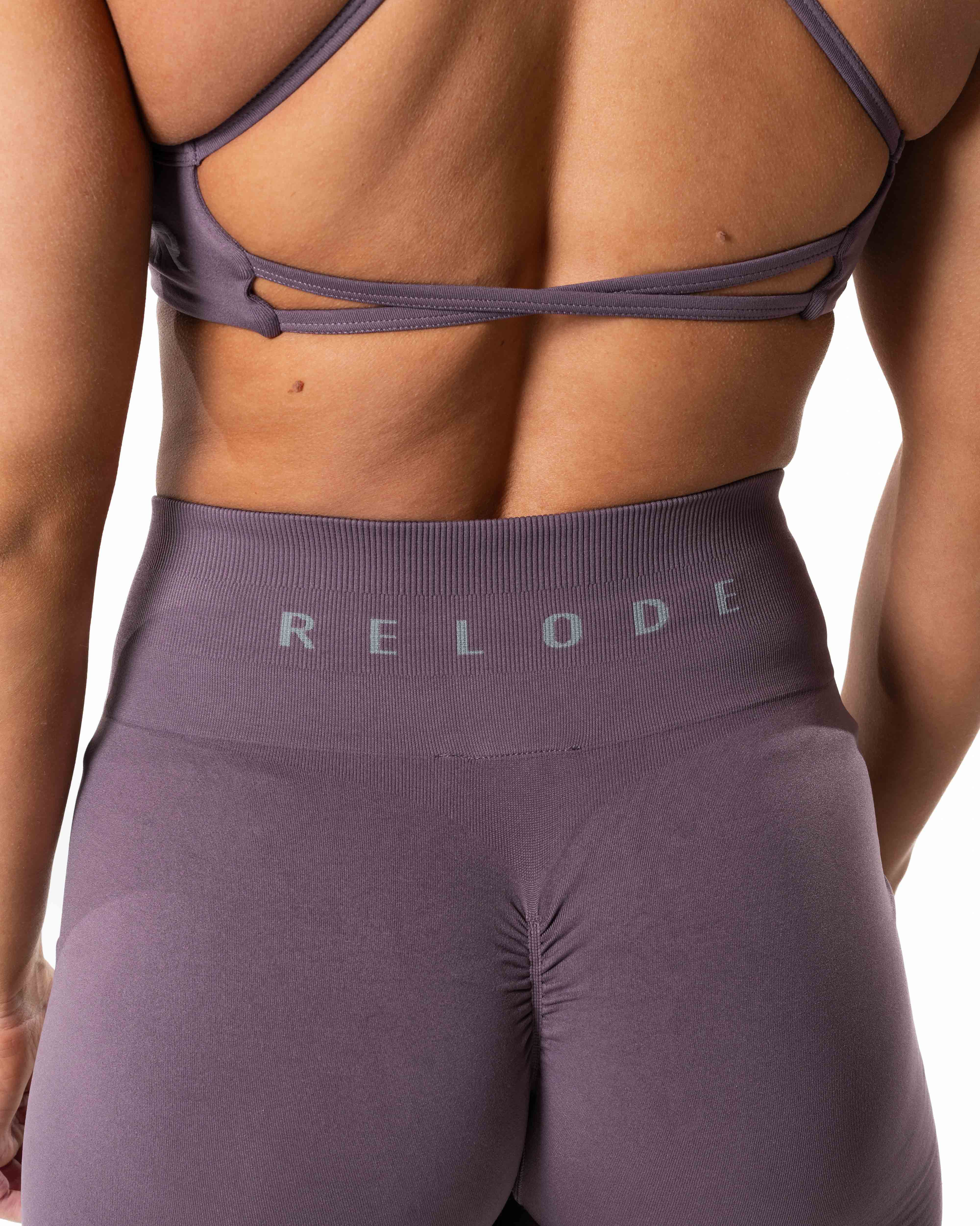 Relode Prime Scrunch Tights Dusty Purple