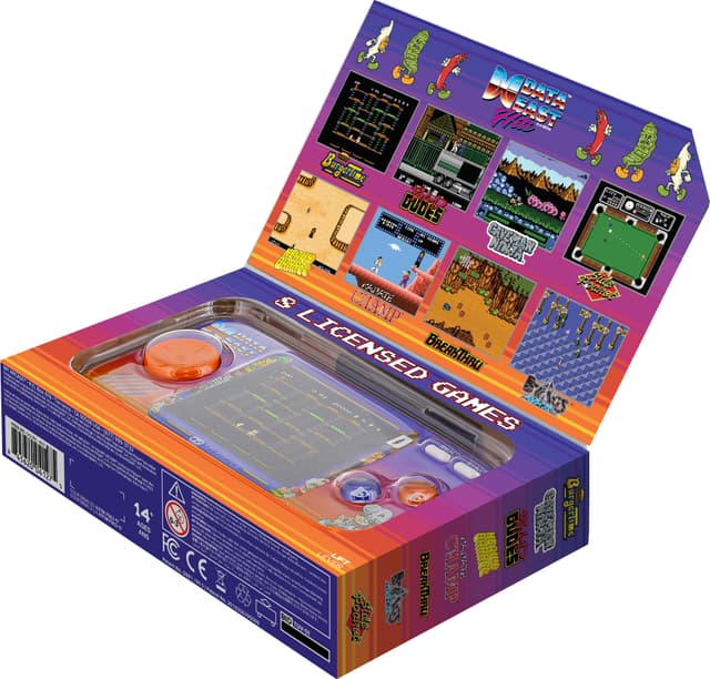 My Arcade Pocket Player Data East Hits håndholdt konsol