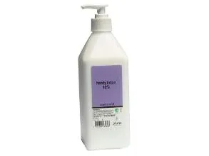 Hudcreme Handy Lotion 18% Fedtindhold 600ml med Pumpe uden Farve/Parfume,15 fl x 600 ml/krt