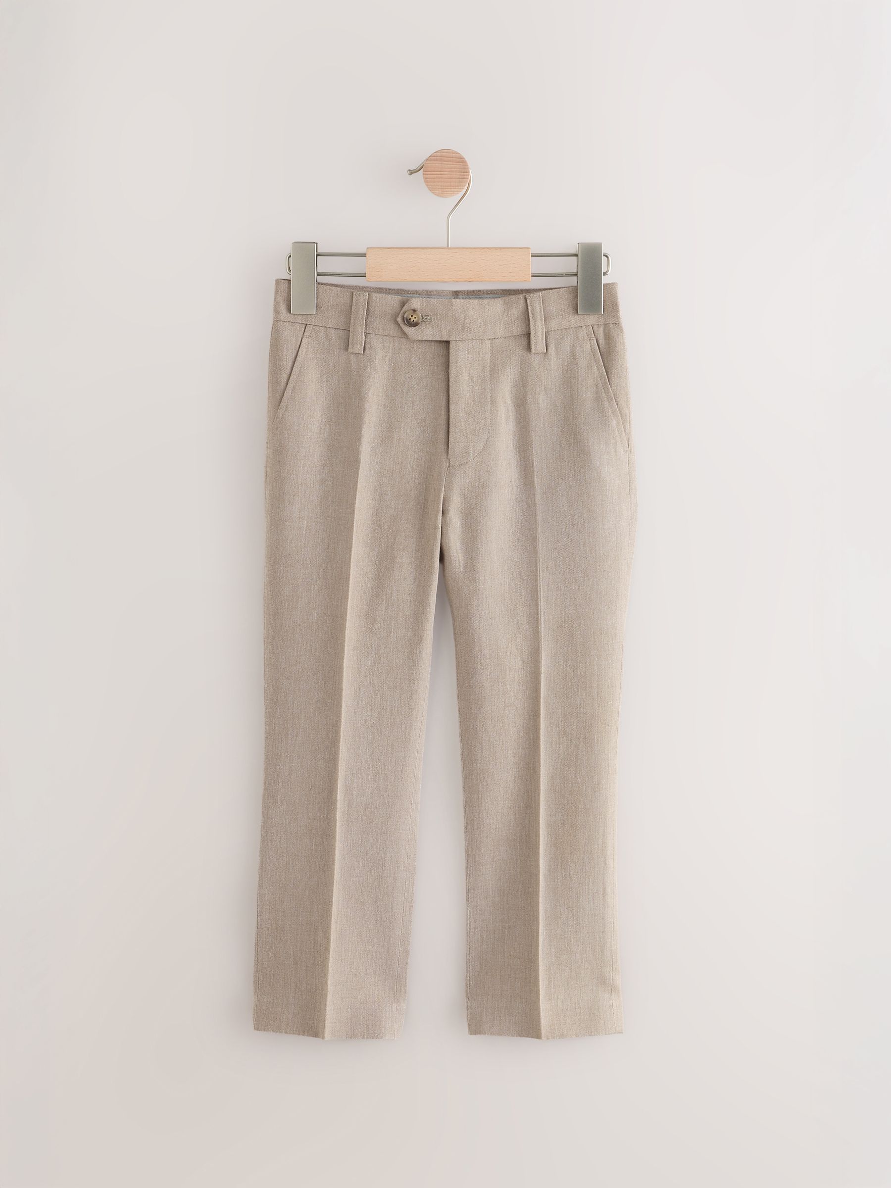 Neutraal - Linnen pantalon (3 - 16 jr)