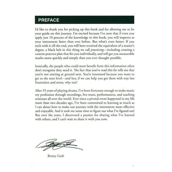 Benny Greb Effective Practicing