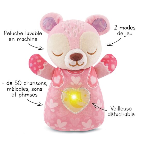 Mon ourson lumi dodo   Rose        de               Vtech