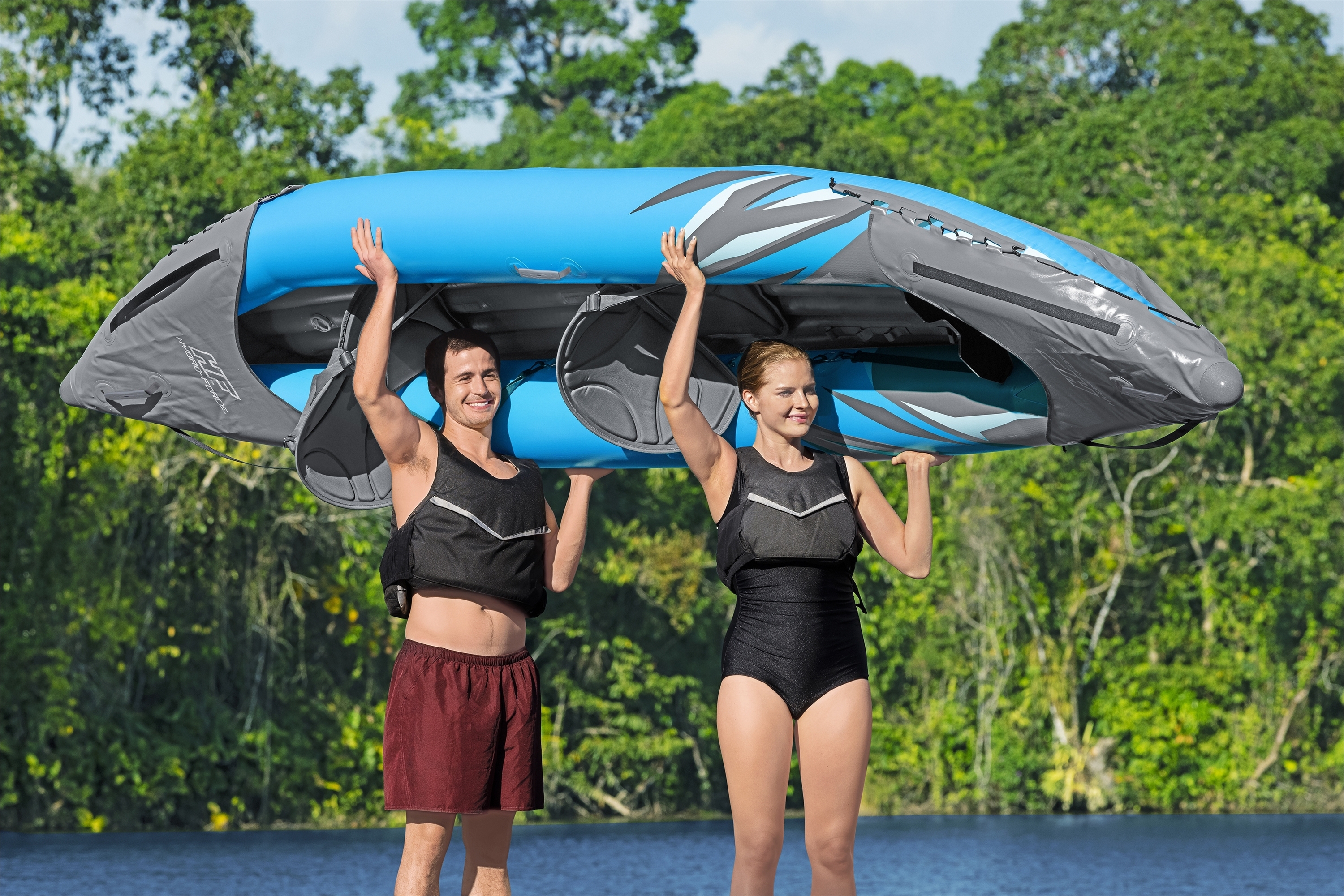 Bestway Doppel-Kajak SURGE ELITE X2 382 cm