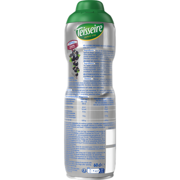 Teisseire Cassis Blackcurrant Zero Sugar 60 cl