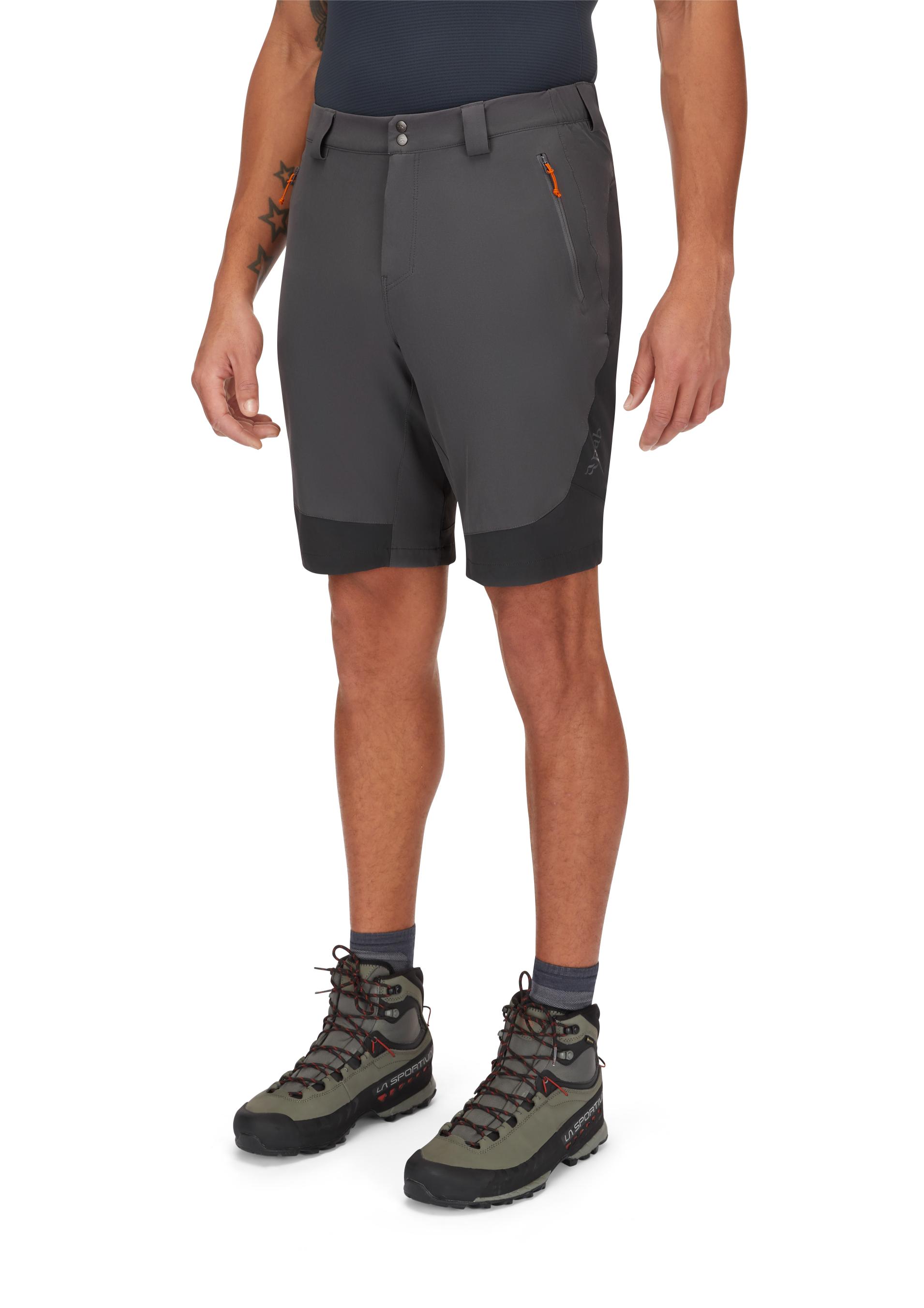 Rab Torque Mountain Shorts 10inch Graphene/Anthracite