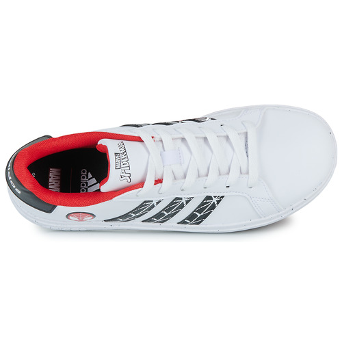 Adidas Sportswear - GRAND COURT Spider-man K - Blanc / Rouge