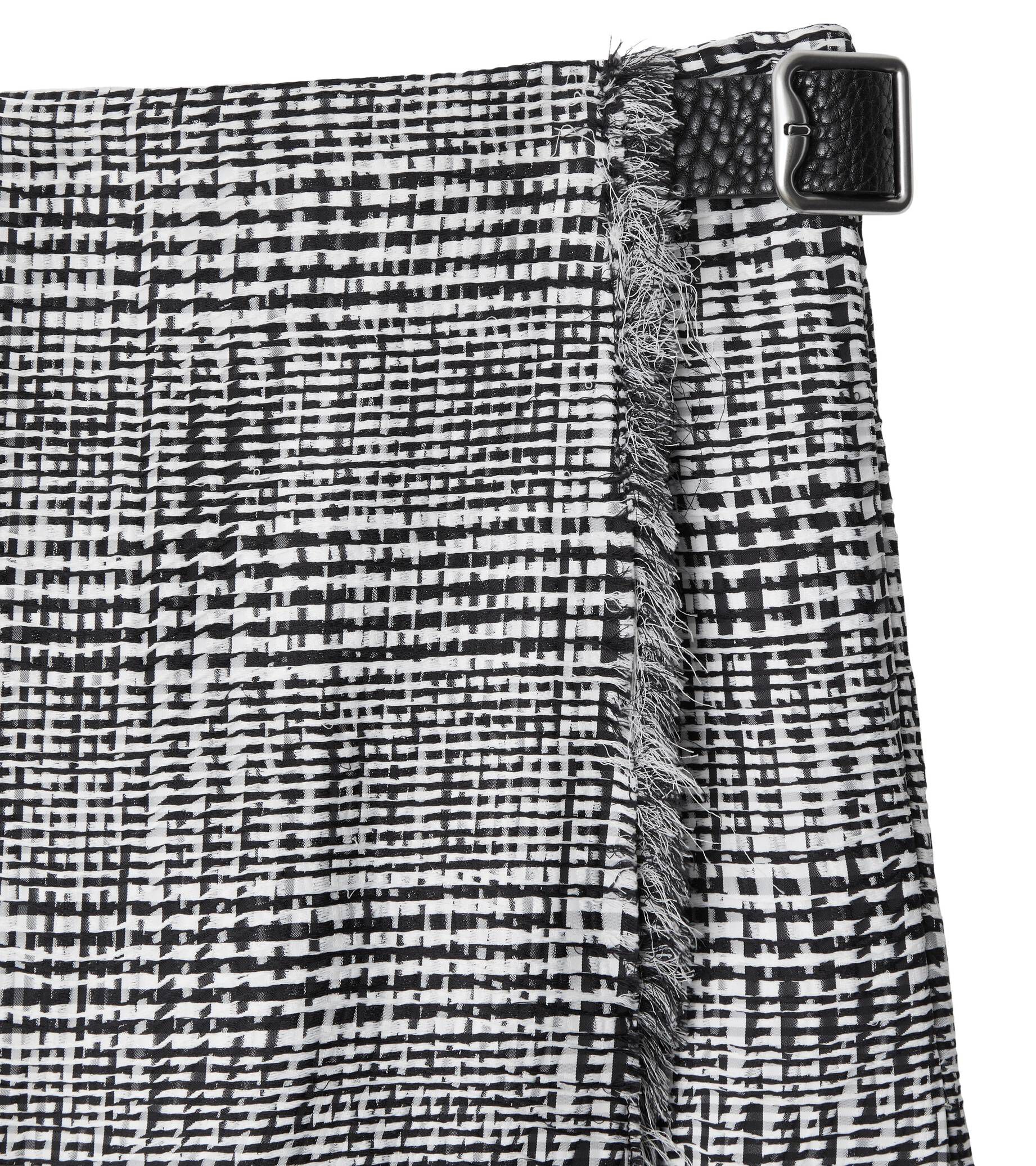 Burberry| Damen Rock mit verzerrtem Hahnentrittmuster