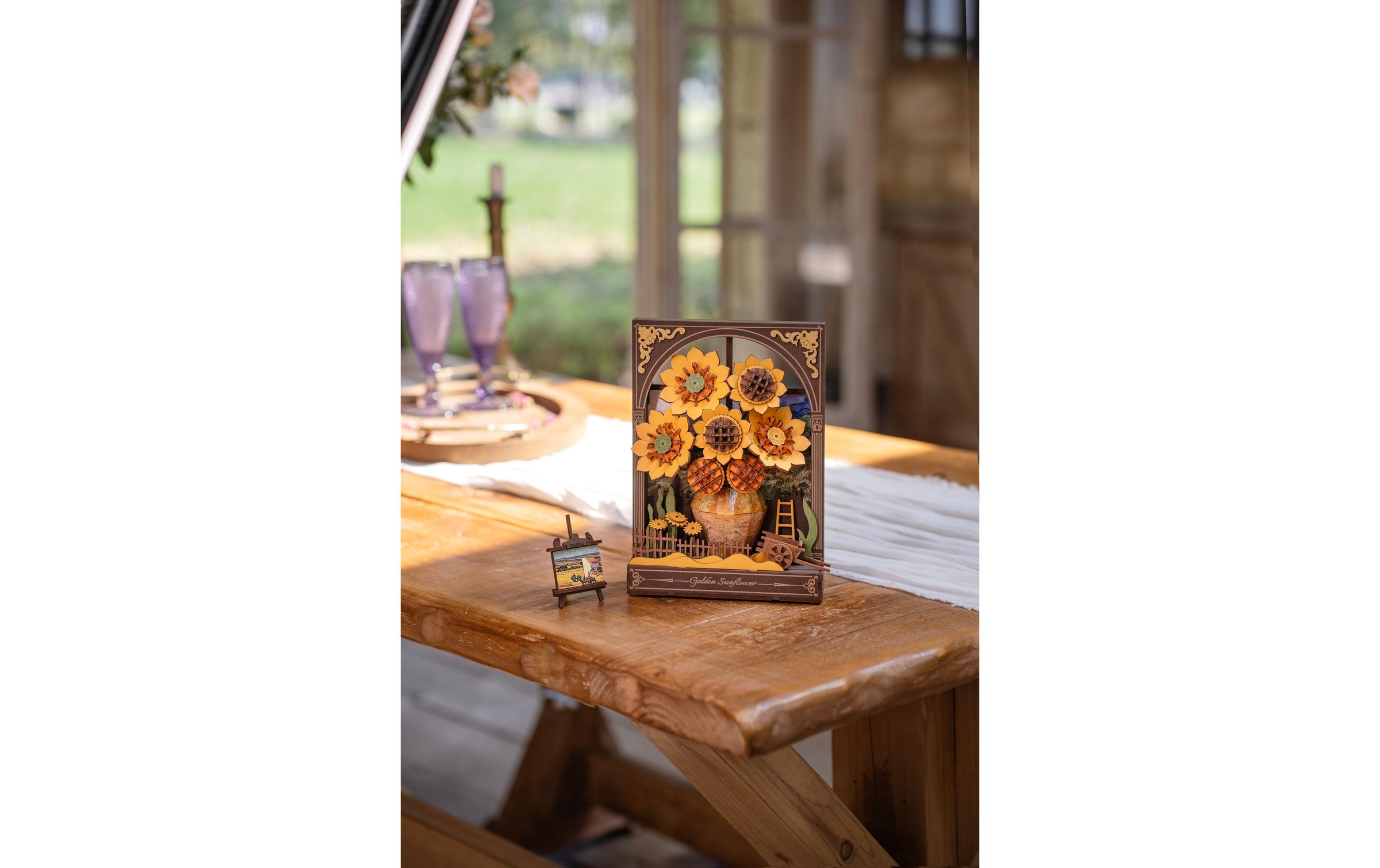 Modellbausatz »RoboTime Goldene Sonnenblume«
