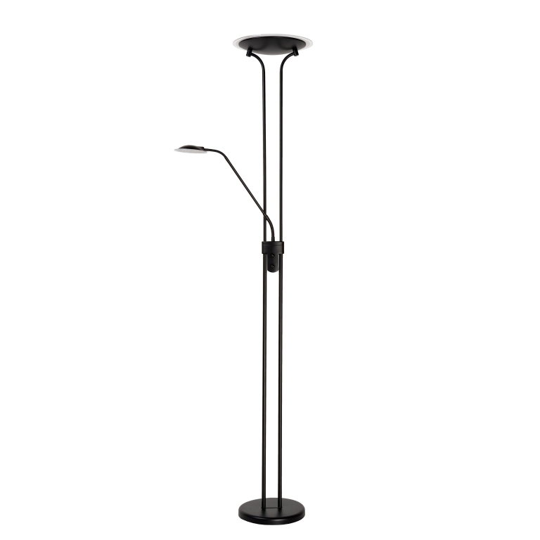 Lucide Champion vloerlamp LED zwart