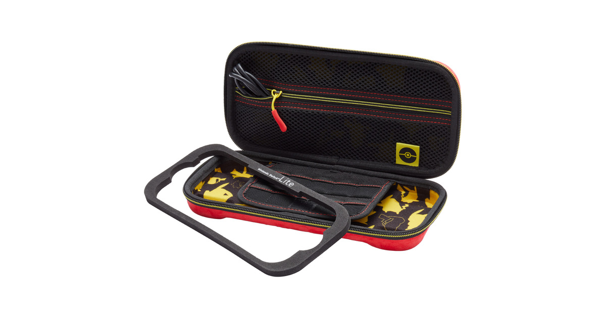 PowerAProtection Case for Nintendo Switch - Pokémon: Pikachu Jump tas  (Rood, Nintendo Switch - OLED Model, Nintendo Switch of Nintendo Switch Lite)