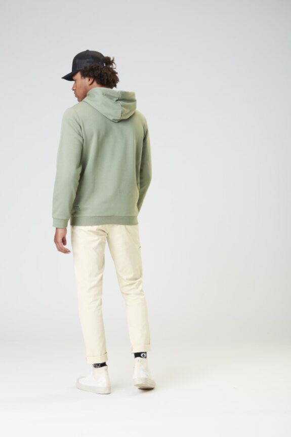 Picture Basement Cork Hoodie Green Spray