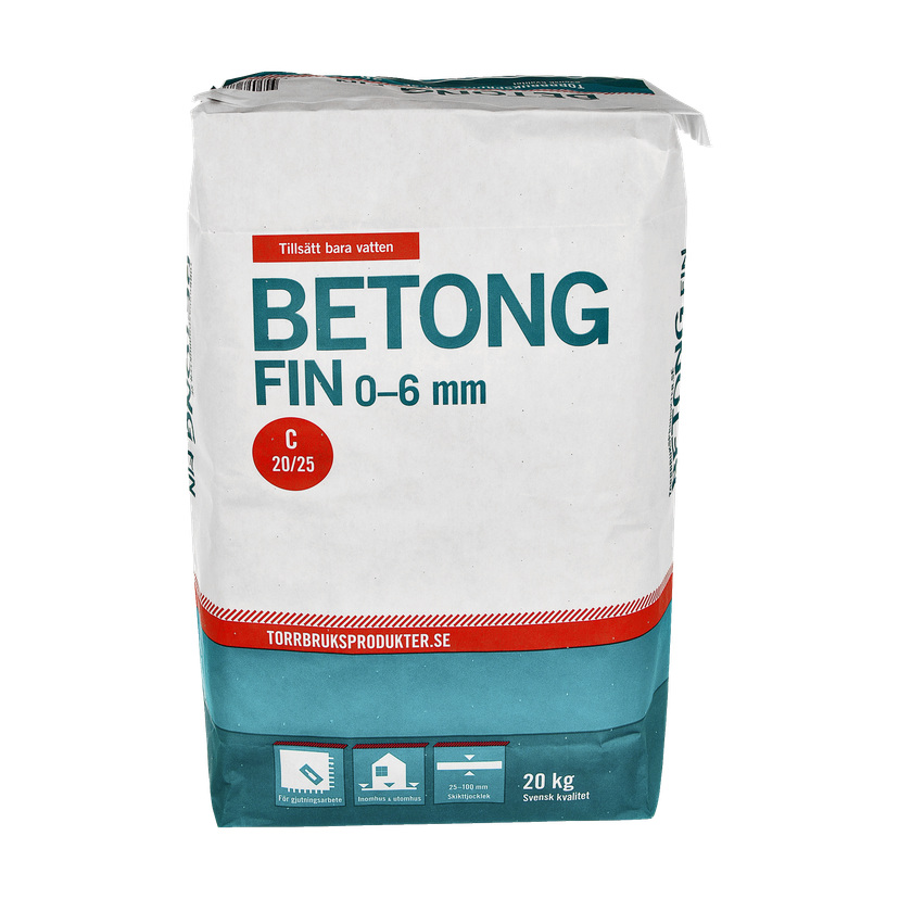 Betong fin 20 kg