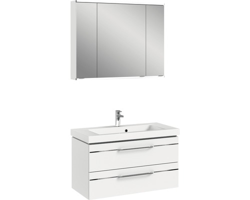 badkamermeubelset pelipal Sunline 108-90 wit hoogglans
