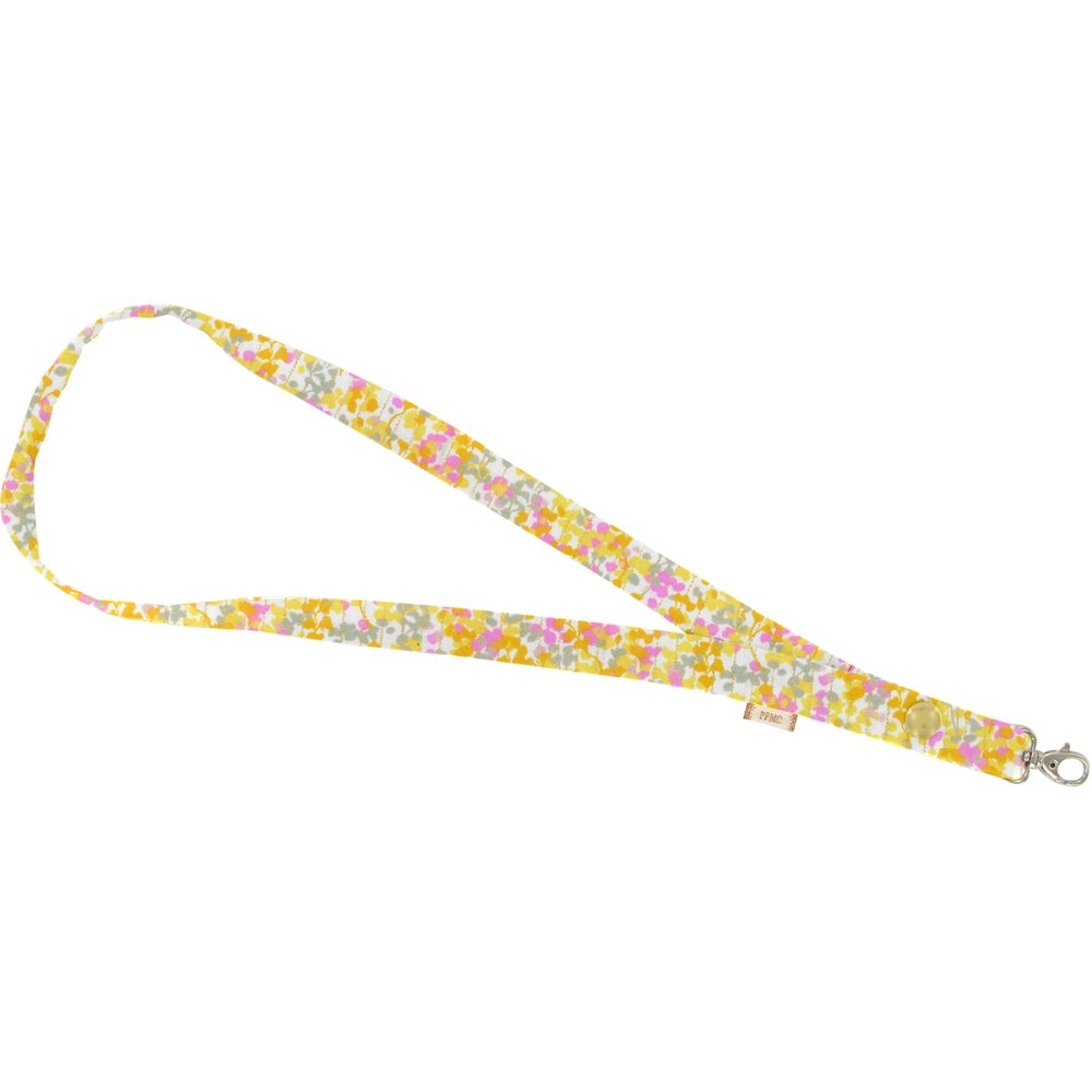 Porte-Clés Collier Mimosa Jaune Rose