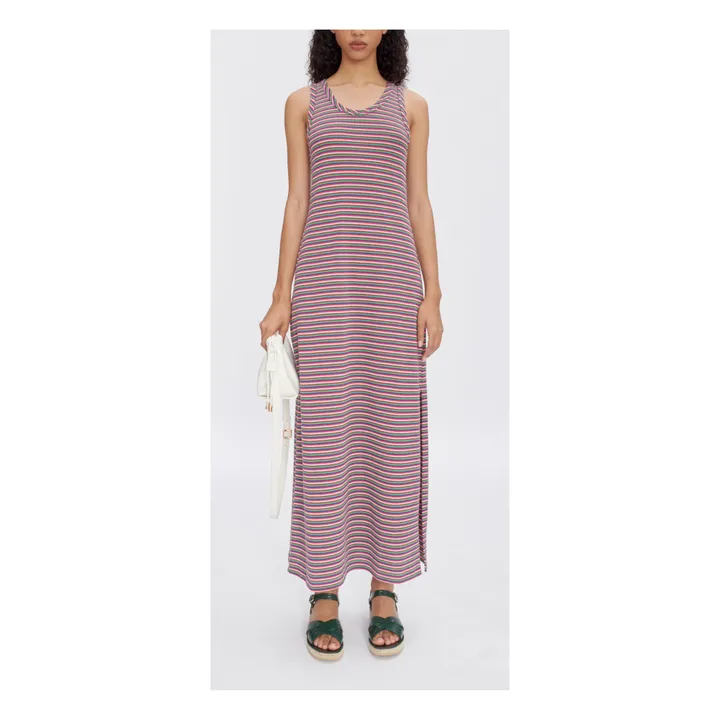 A.P.C. Robe Shelly Coton Bio | Rouge framboise