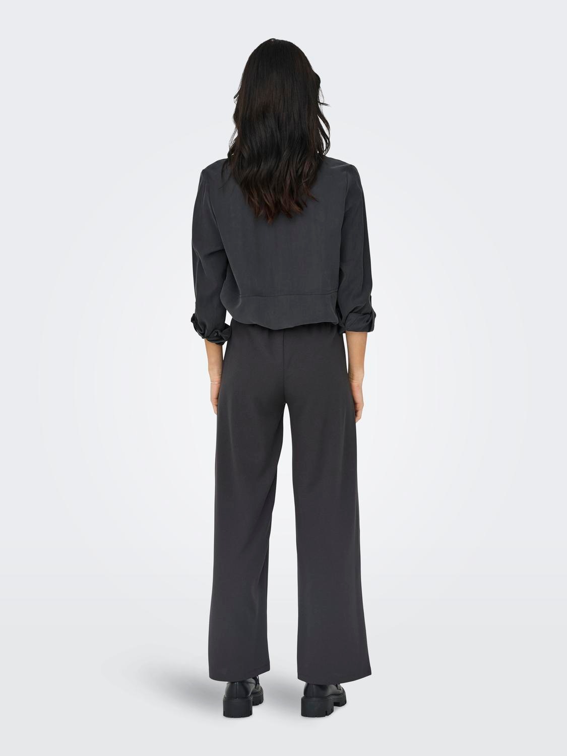 JDY Schlupfhose »JDYLOUISVILLE CATIA WIDE PANT JRS NOOS«  Sommerhose, hinten mit elastischem Bündchen