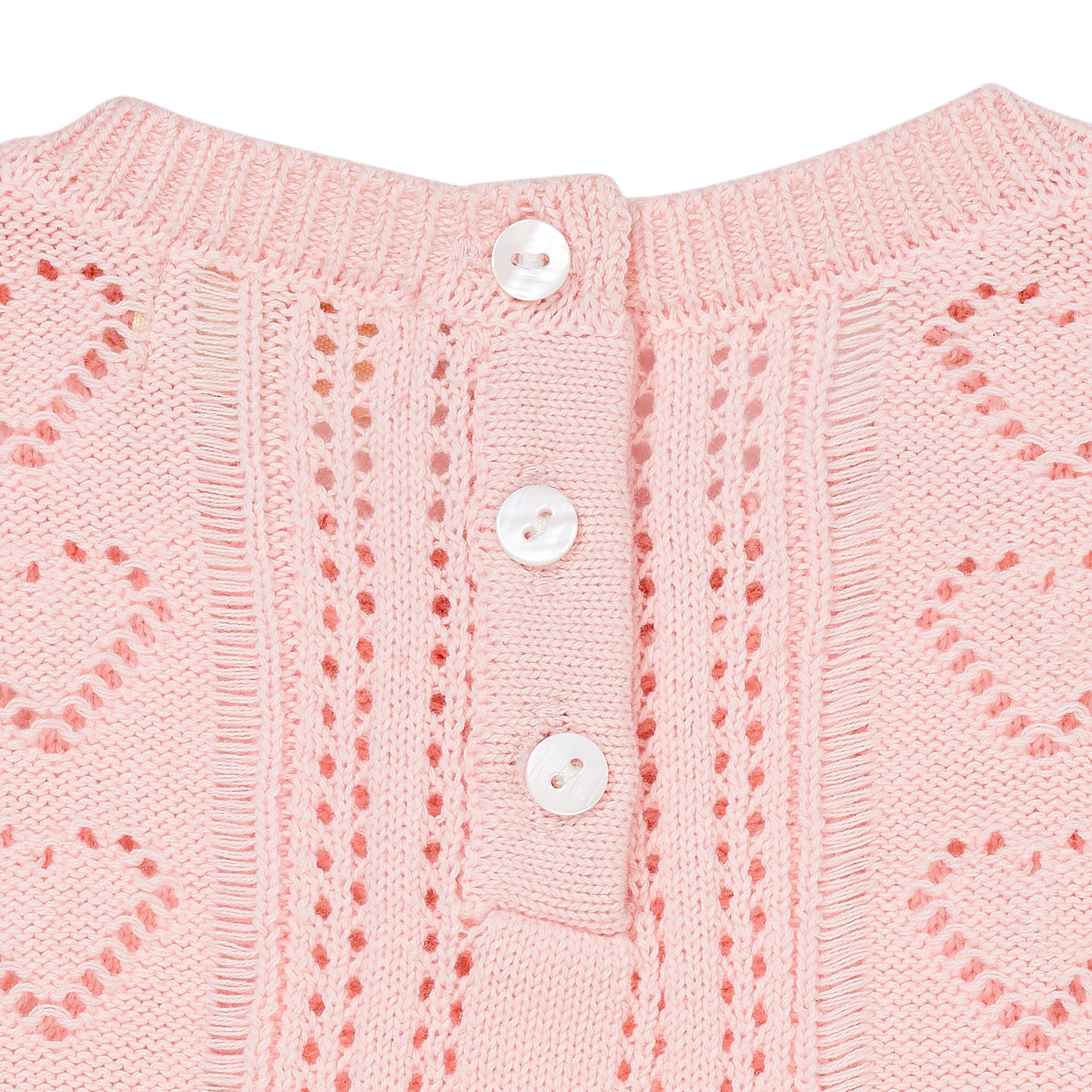 Copenhagen Colors T-shirt Pointelle Strik Pearls