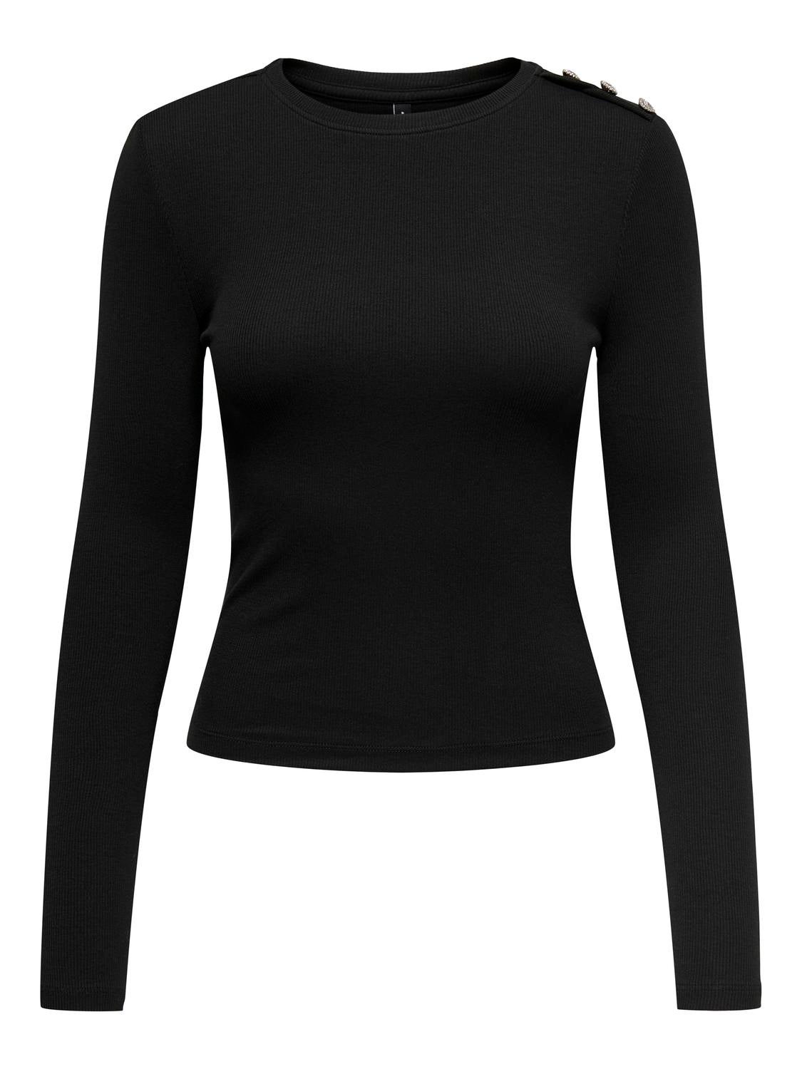 ONLCHECKIE Top Black