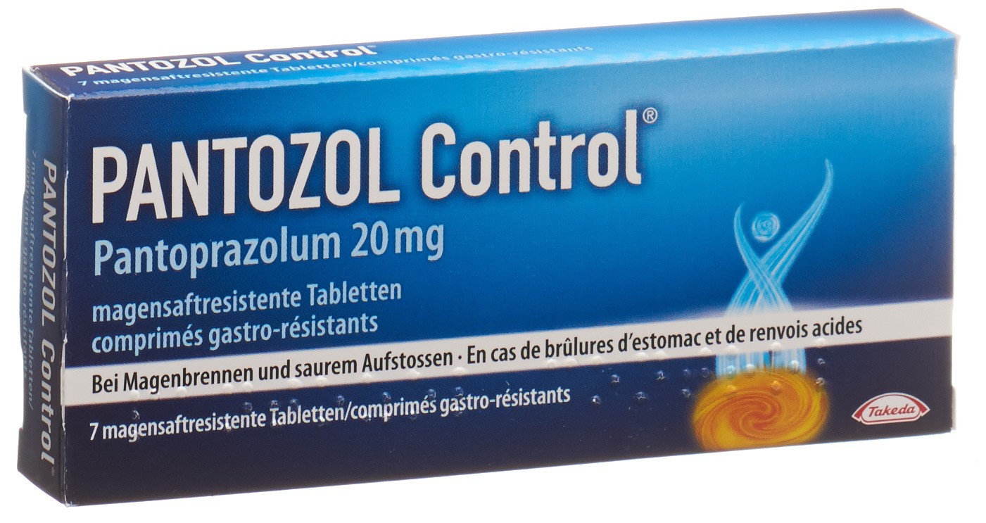 PANTOZOL Control Filmtabl 20 mg Blist 7 Stk