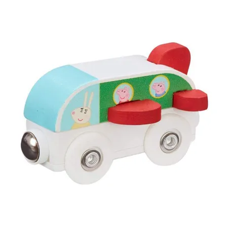 Boti Peppa Pig Holzfahrzeuge, 1 Stück, 4-fach sortiert