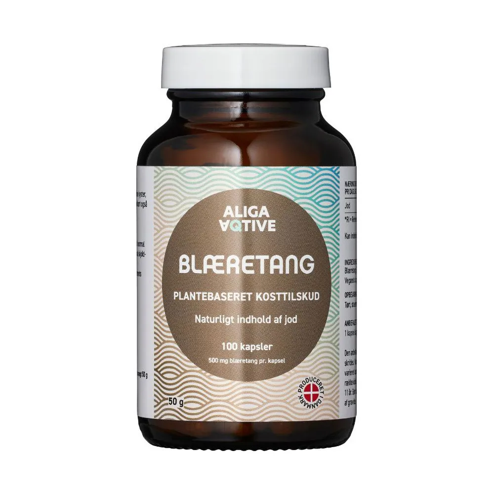 Aliga Aqtive Blæretang 500 mg - 100 kaps.