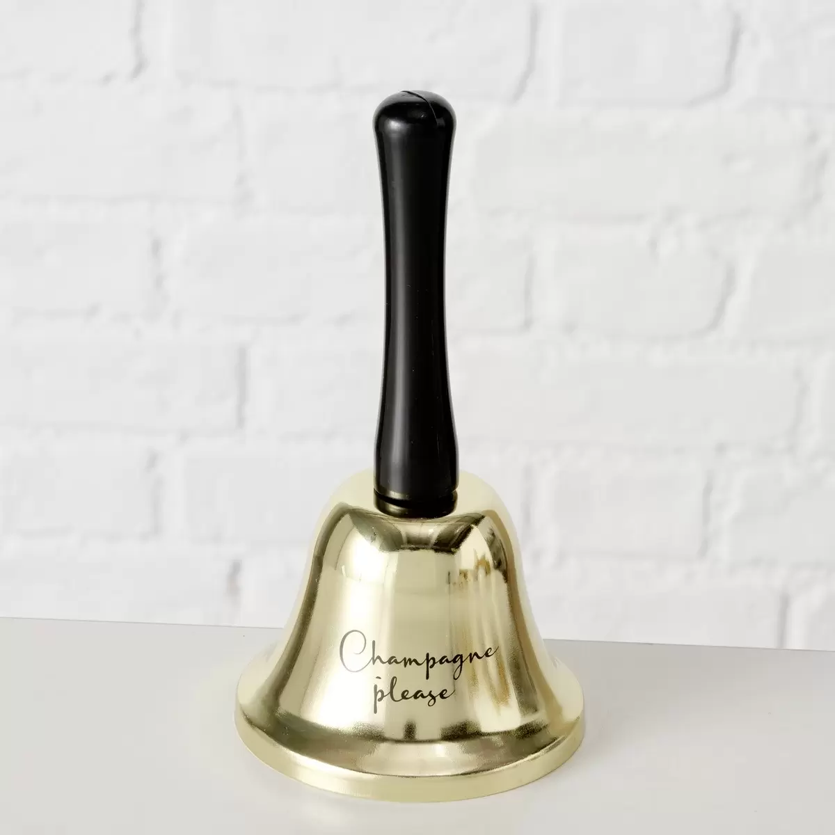 Türglocke Champagner gold,schwarz