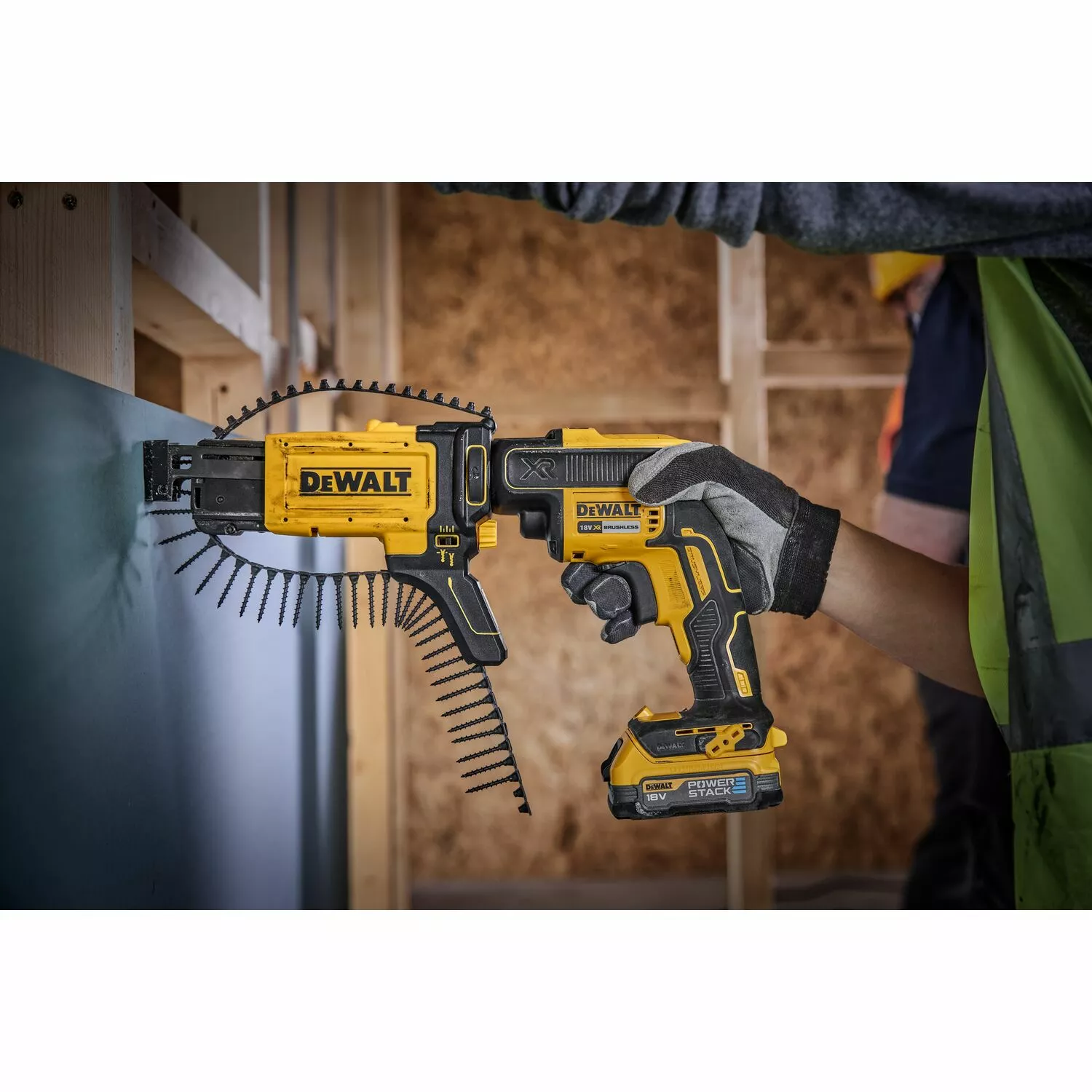 DeWALT DCF620E1K-XJ 18V Li-Ion accu gipsschroefmachine / bandschroefmachine set (1 x Power Stack accu) in TSTAK