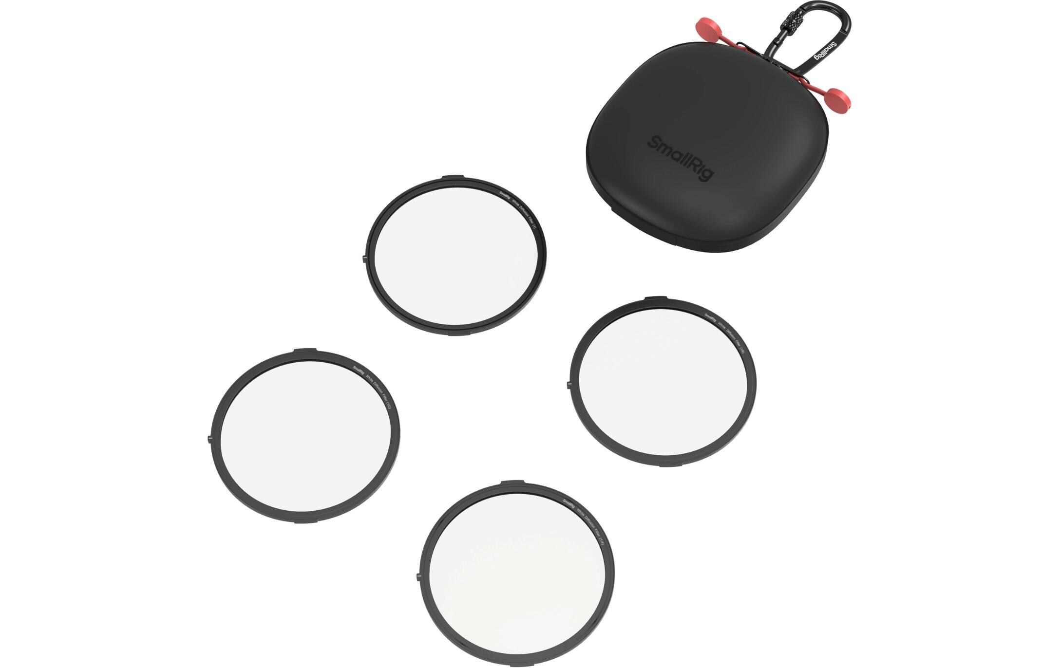Weisses Diffusionsfilter-Kit<br>Vier Diffusionsfilter
